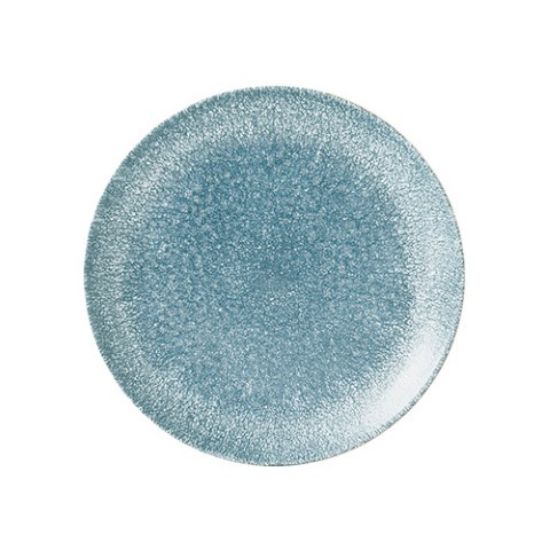 Picture of RAKU TOPAZ BLUE COUPE PLATE 6.5" (12)