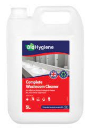 Picture of BIO HYGIENE COMPLETE WASHROOM CLEANER 5L (SINGLE)