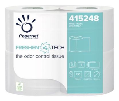 Picture of FRESHEN TECH CONVENTIONAL 230 SHEET TOILET ROLL WHITE 3 PLY (PURE) (28)