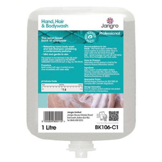 Picture of JANGRO HAND HAIR & BODYWASH CARTRIDGE 1LTR