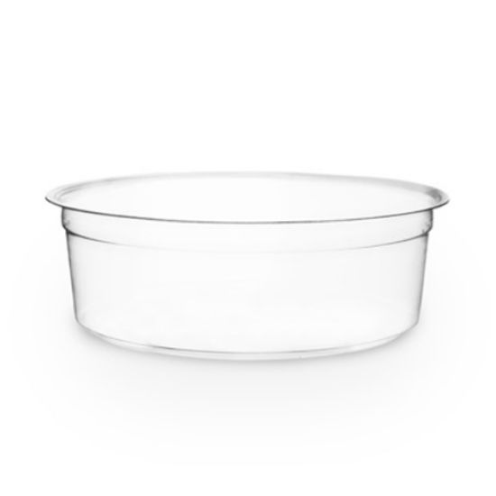 Picture of CASE OF (500) VEGWARE PLA ROUND DELI CONTAINER 8OZ