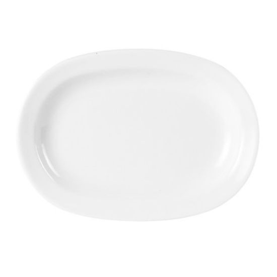 Picture of CASE OF PORCELITE RIMMED DEEP OVAL PLATE 10"   (6)