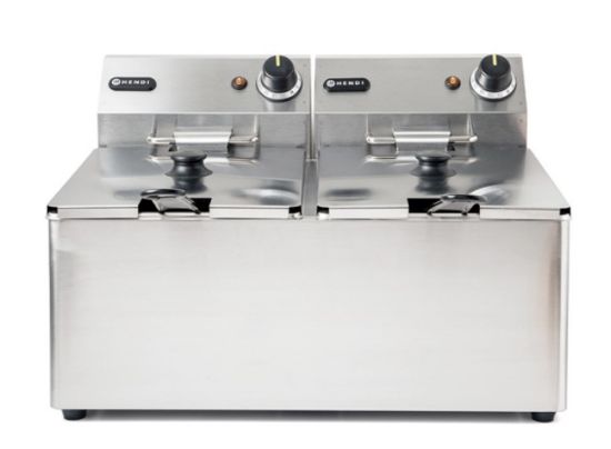 Picture of HENDI TWIN TANK TABLETOP ELECTRIC FRYER 2X8LTR