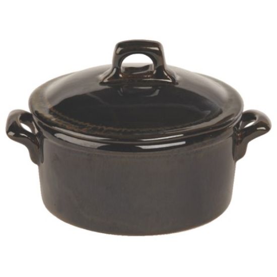 Picture of CASE OF RUSTICO AZUL LIDDED CASSEROLE 15oz  (6)