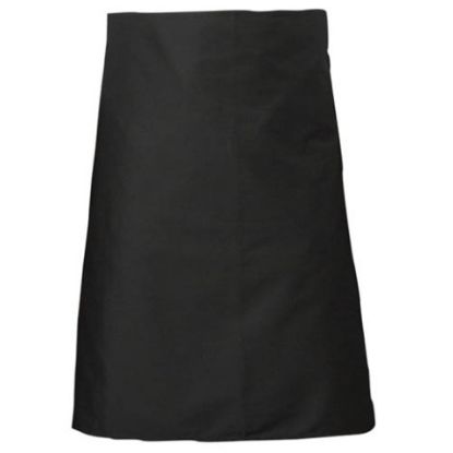 Picture of CHEFS WAIST APRON BLACK