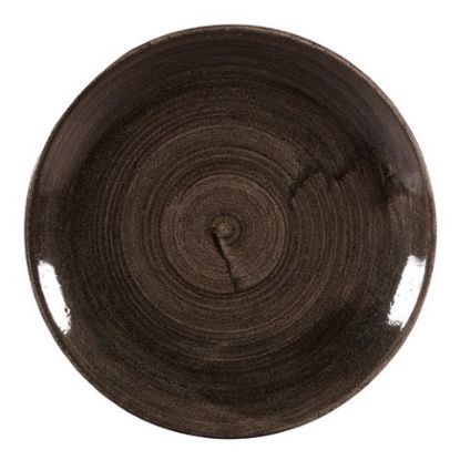 Picture of STONECAST COUPE PLATE 11.25" PATINA IRON BLACK (12)