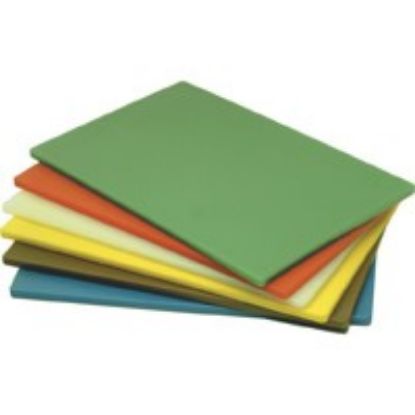 Picture of POLY CHOPPING BOARD 18X12X0.5" YELLOW