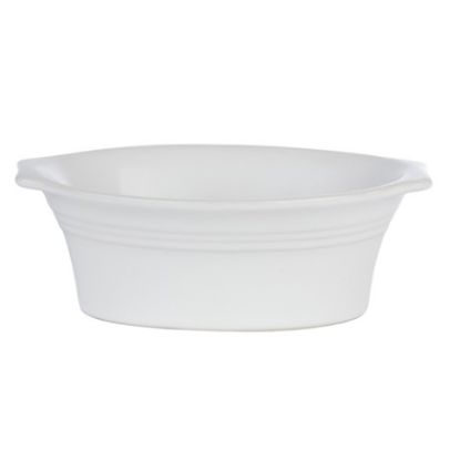 Picture of WHITE OVAL PIE DISH 19cm (8)