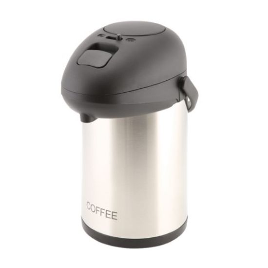 Picture of STAINLESS INSCRIBED BEVERAGE POT 2.5LTR COFFEE