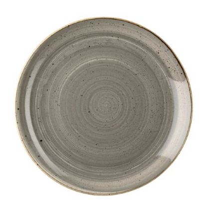 Picture of CASE OF 12 STONECAST COUPE PLATE 11.25" PEPPERCORN GREY