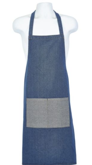 Picture of DOUBLE DENIM  BIB APRON 70x90cm