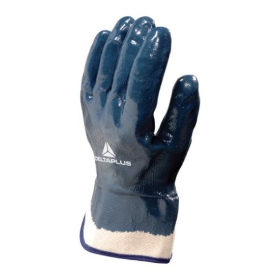 Picture of NITRILE GLOVE ON COTTON JERSEY LINING SIZE 9 BLU