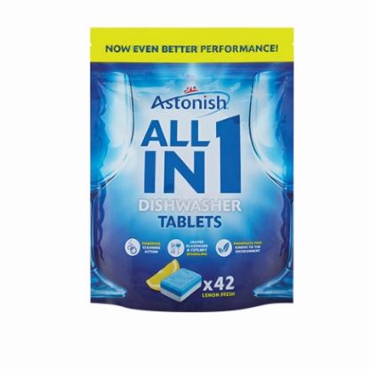 Picture of ASTONISH ALL IN ONE DISHWASHER TABLETS x 42