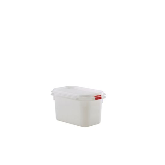 Picture of GENWARE POLYPROPYLENE GASTRONORM CONTAINER GN 1/9  100MM 1.1LTR