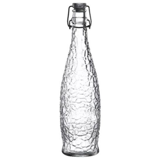 Picture of CASE OF 6 GLACIER BOTTLE WITH CLEAR CLIP LID 1LTR