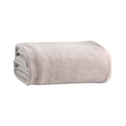 Picture of DOUBLE BLANKET POLYESTER FLEECE TAN 150x200cm