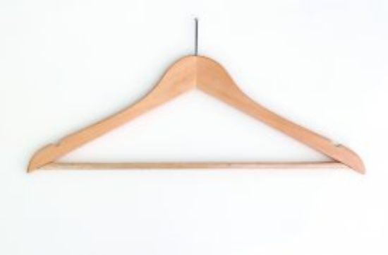 Picture of WOODEN SECURITY HANGERS (100)