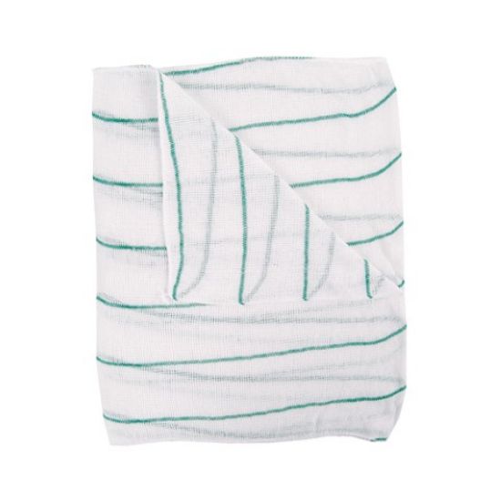 Picture of JANGRO GREEN STRIPE DISHCLOTH 12X16" (10)