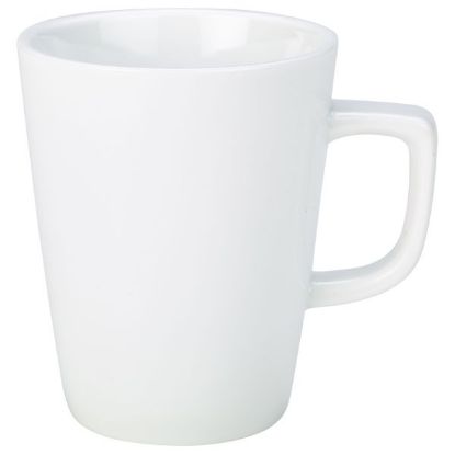 Picture of GENWARE PORCELAIN WHITE LATTE MUG 34CL 12oz  (6)