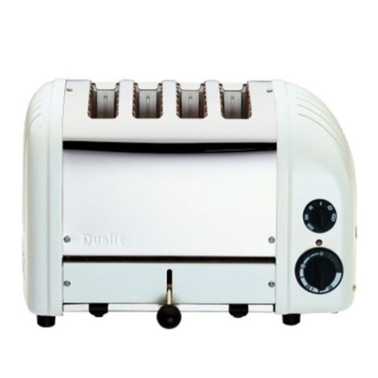 Picture of DUALIT CLASSIC 4 SLICE BREAD TOASTER WHITE