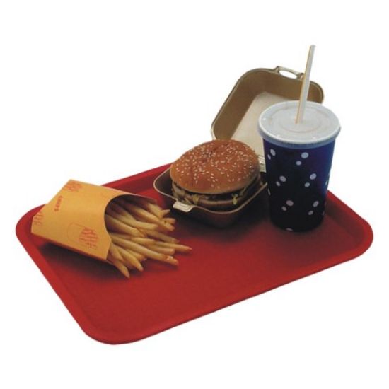 Picture of FAST FOOD TRAY 12X16" RED  