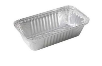 Picture of FOIL TAKE AWAY CONTAINER 140 x 115mm 480ML NO.2 (1000)