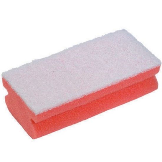 Picture of SOFT EASIGRIP SPONGE SCOURING PAD PINK/WHITE (10)