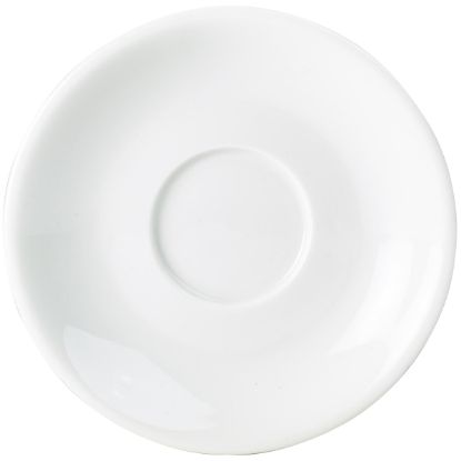 Picture of GENWARE PORCELAIN WHITE SAUCER 12CM  4.75"  (6)