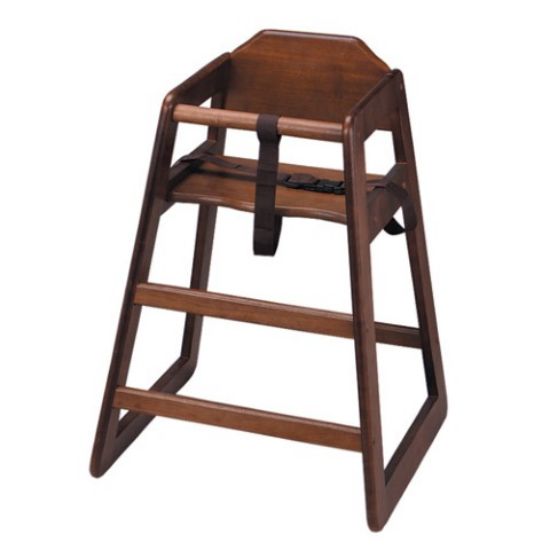 Picture of HIGH CHAIR WALNUT UNASSEMBLED