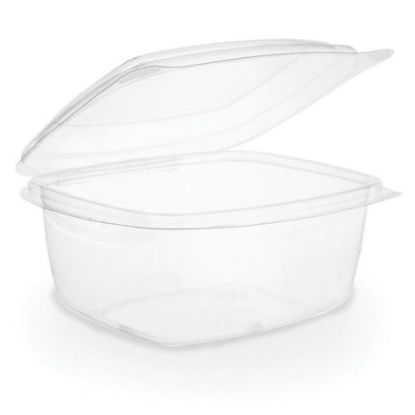 Picture of CASE OF (300) VEGWARE PLA HINGED LID DELI CONTAINER 16OZ