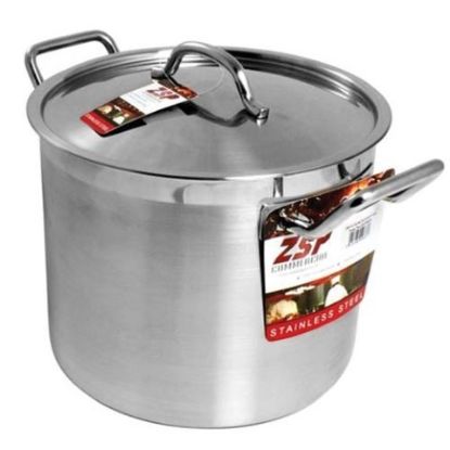 Picture of ZSP STOCKPOT ST/ST 50LTR 16" 40CM (LID SOLD SEPARATELY)