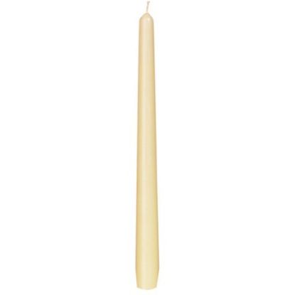 Picture of TAPER CANDLE 10" CREAM 7.5HR (50)