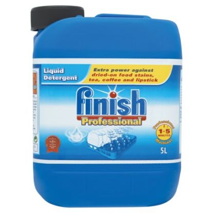 Picture of FINISH PROFESSIONAL DISHWASH DETERGENT LIQUID 5LTR **DG**