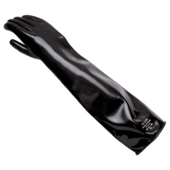 Picture of GLOVE CHEMPROTECT GAUNTLET 24" SIZE 10 BLACK SC107