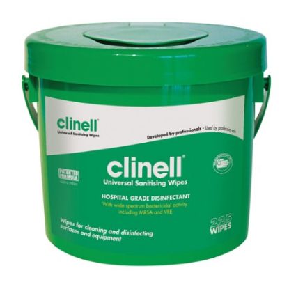 Picture of CLINELLUNIVERSAL SANITISING WIPES BUCKET (225)