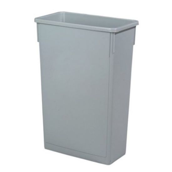 Picture of SLIM JIM WASTE CONTAINER 87LTR GREY