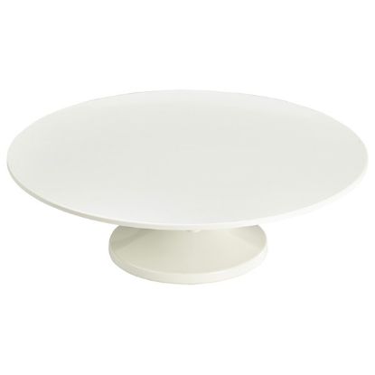 Picture of MELAMINE CAKE STAND 33CM WHITE