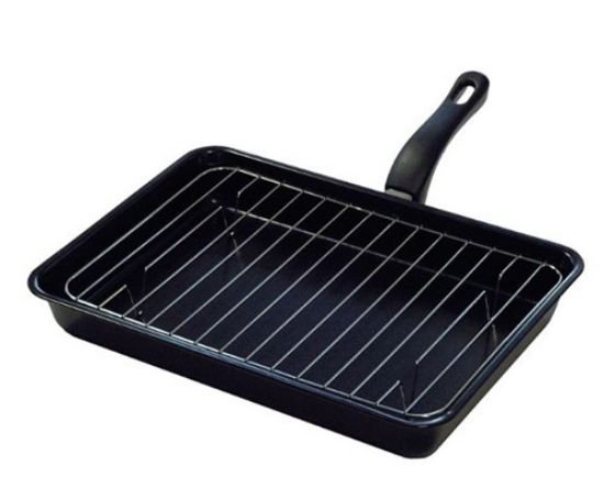 Picture of NON-STICK GRILL PAN 13.6x9.5" BLACK