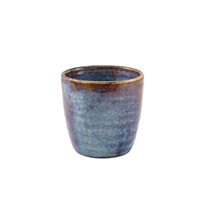 Picture of TERRA PORCELAIN AQUA BLUE CHIP CUP 30CL 10.5oz       (6)