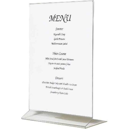 Picture of ACRYLIC MENU HOLDER UPRIGHT A4