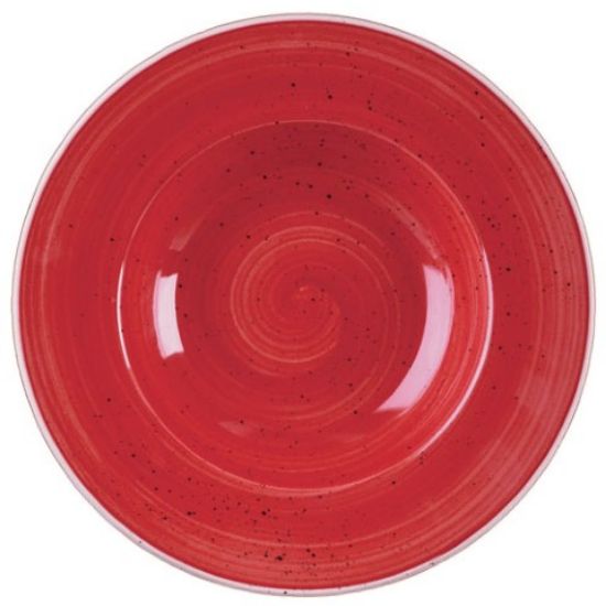 Picture of STONECAST PROFILE WIDE RIM BOWL 9.4" BERRY RED (12)