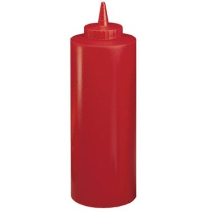 Picture of SQUEEZE BOTTLE 12OZ RED