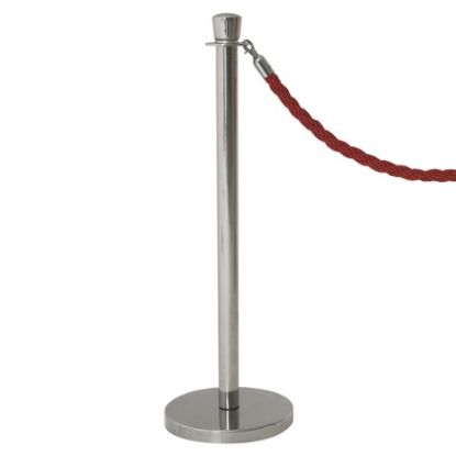 Picture of ROPE BARRIER POST ST/ST 100 x 32cm