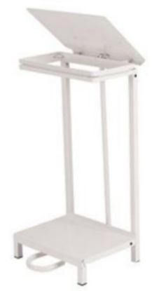 Picture of HYGIENE FRAME SACK HOLDER WHITE 92LTR FULLY ASSEMBLED