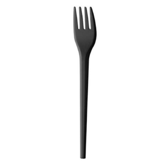 Picture of DISPOSABLE TABLE FORK BLACK x 100 *P