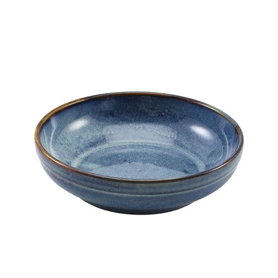 Picture of TERRA PORCELAIN AQUA BLUE COUPE BOWL 23CM    (6)