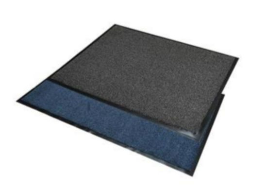 Picture of FRONTBRUSH SCRAPER MAT BLACK 60X90CM BLUE