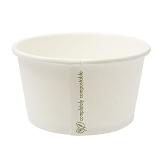 Picture of CASE OF (500) 12OZ SOUP CONTAINER WHITE