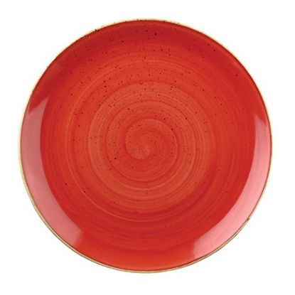 Picture of STONECAST COUPE PLATE 16.5CM 6.5" BERRY RED (12)