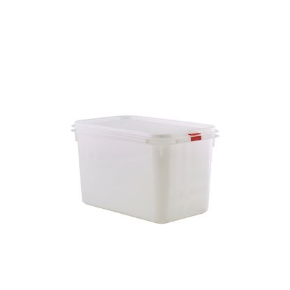 Picture of GENWARE POLYPROPYLENE GASTRONORM CONTAINER GN 1/4  150MM 4.5LTR